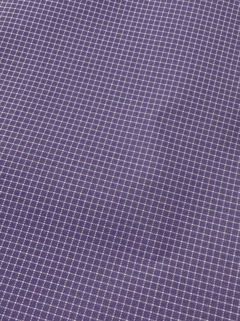 Close-up of Soft Purple 210D Venom Gridstop ECO fabric showing the UHMWPE ripstop grid