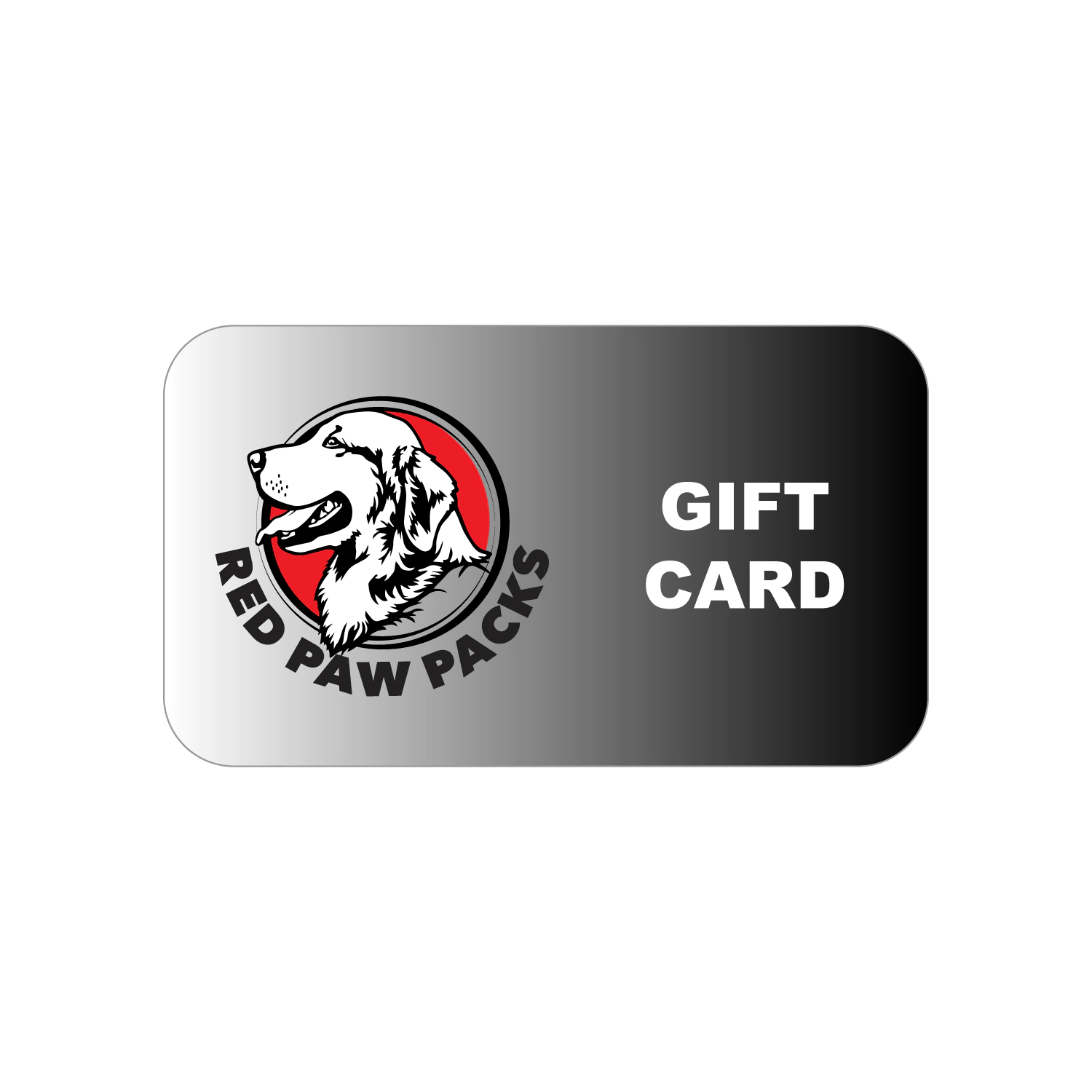 Red Paw Packs Gift Card